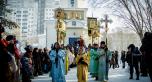 Крестный ход на Иордань в Астане на праздник Крещения Господня